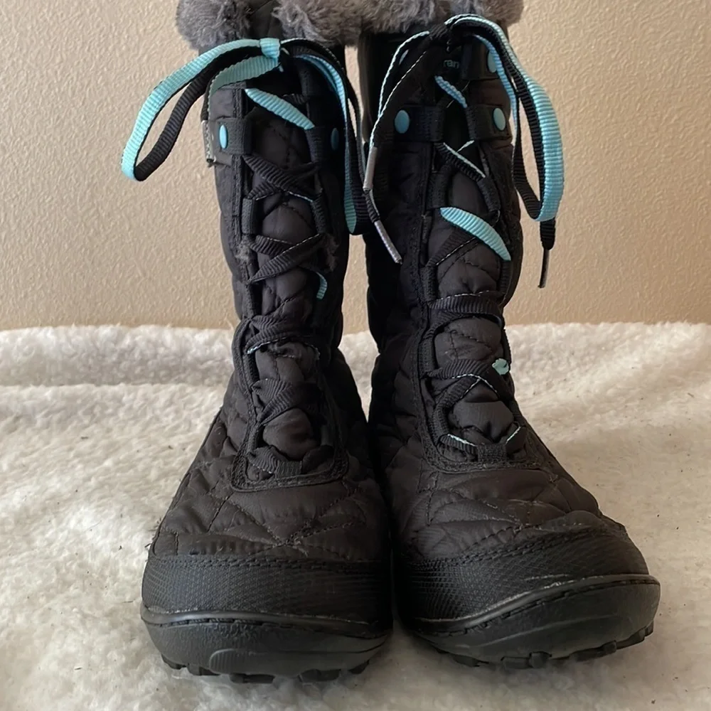 Nwot Columbia 200 Grams Quilted Snow Boots Size 5